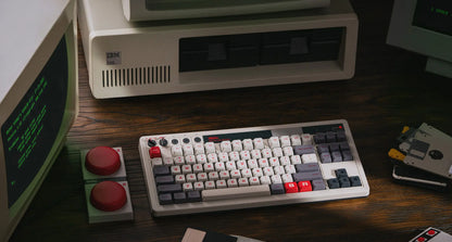 Retro Mechanical Keyboard (2.4Ghz Wireless)