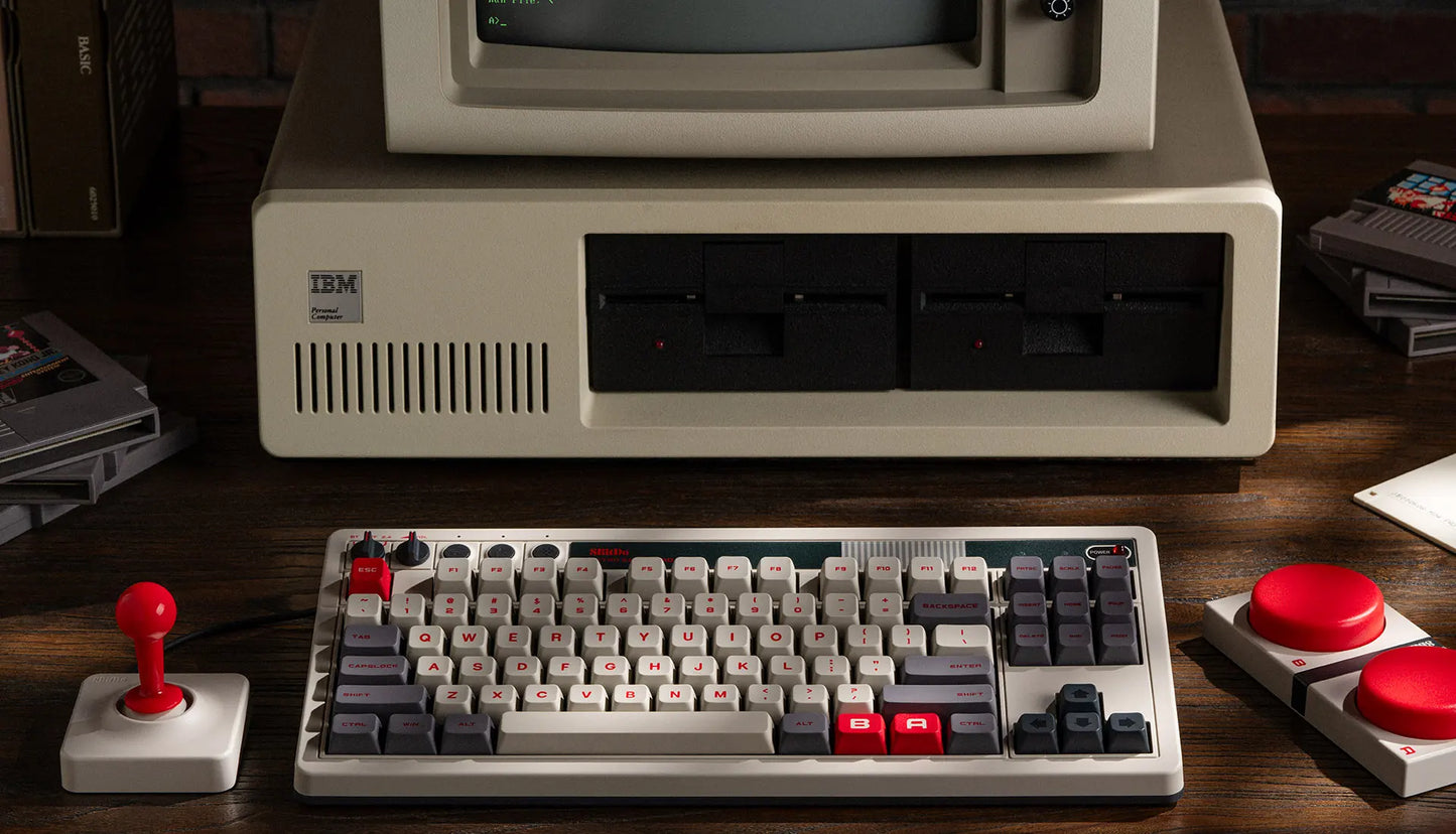 Retro Mechanical Keyboard (2.4Ghz Wireless)