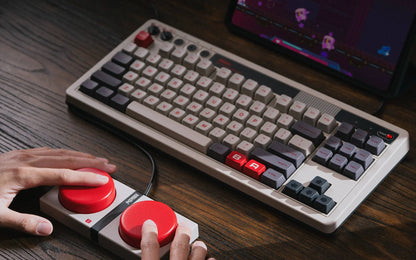 Retro Mechanical Keyboard (2.4Ghz Wireless)