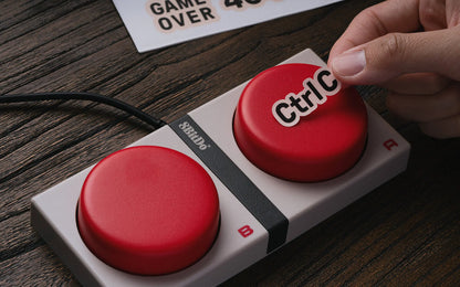 Retro Mechanical Keyboard (2.4Ghz Wireless)