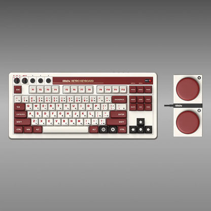 Retro Mechanical Keyboard (2.4Ghz Wireless)