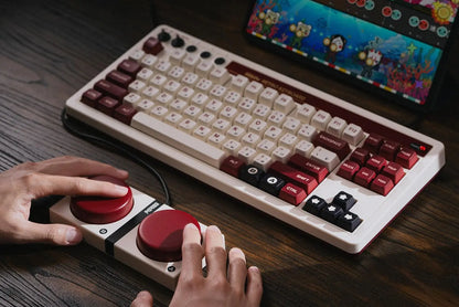 Retro Mechanical Keyboard (2.4Ghz Wireless)