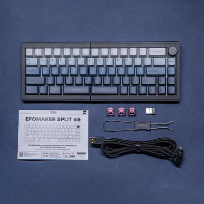 Teclado Mecânico Split65 (Sem fio 2.4Ghz)