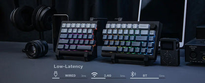 Teclado Mecânico Split65 (Sem fio 2.4Ghz)