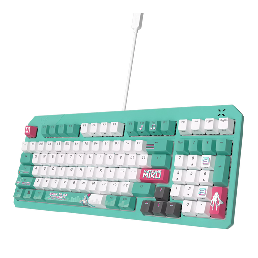 Teclado Mecânico TX98 - Edição Limitada Hatsune Miku