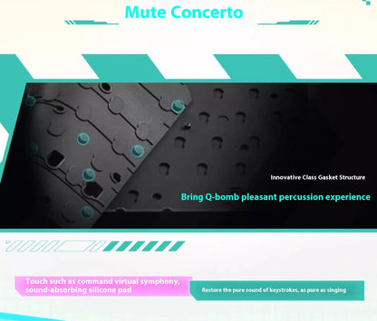 TX98 Mechanical Keyboard - Hatsune Miku Limited Edition