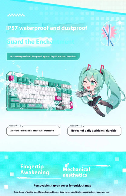 TX98 Mechanical Keyboard - Hatsune Miku Limited Edition