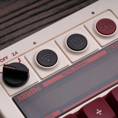 Teclado numérico retro (inalámbrico de 2,4 GHz)