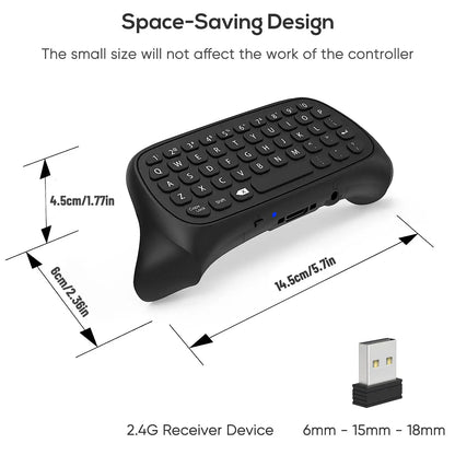 Teclado para Controle de Xbox One S/X/Series