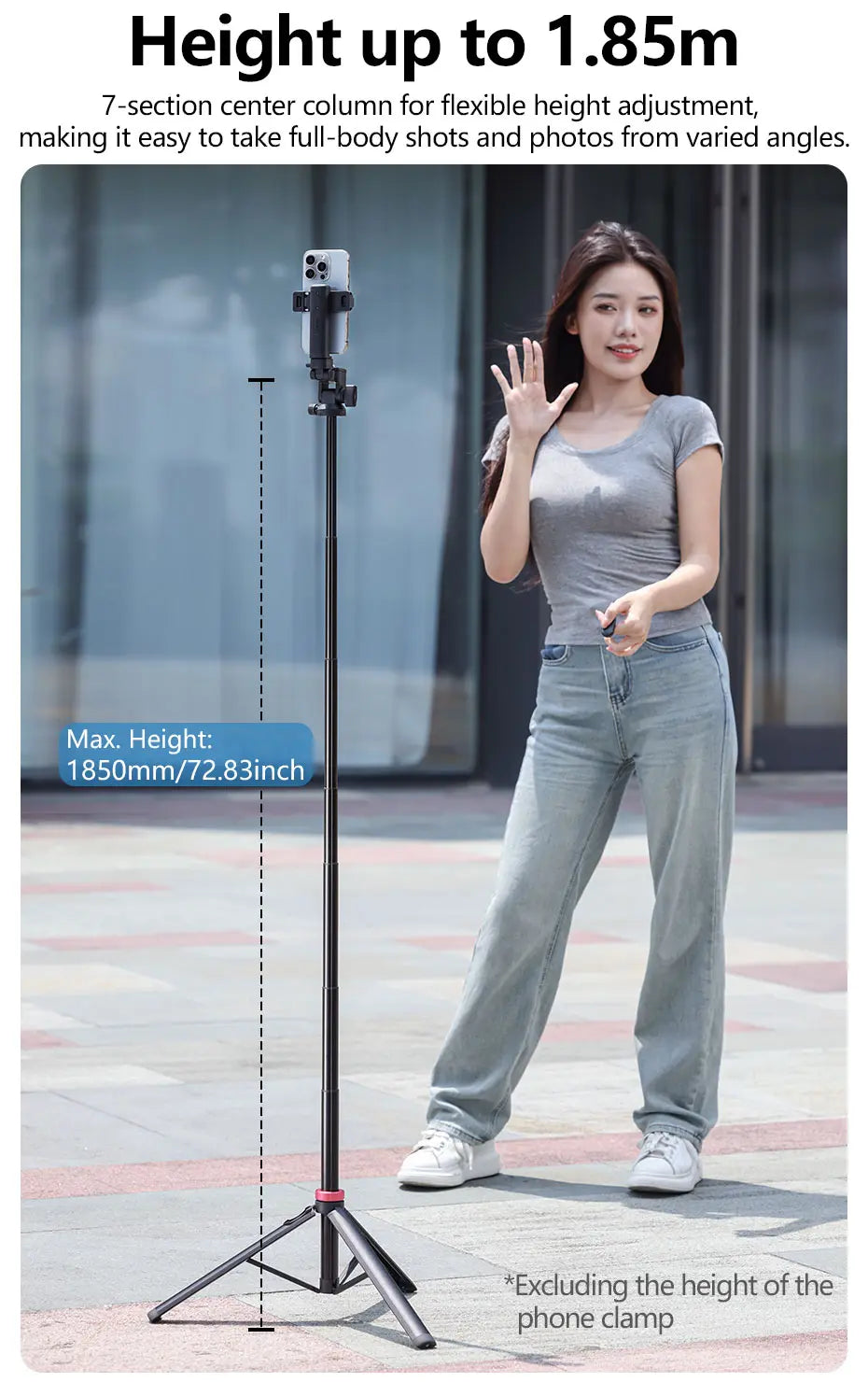 Tripé Dinâmico MT-78 (1.85m)