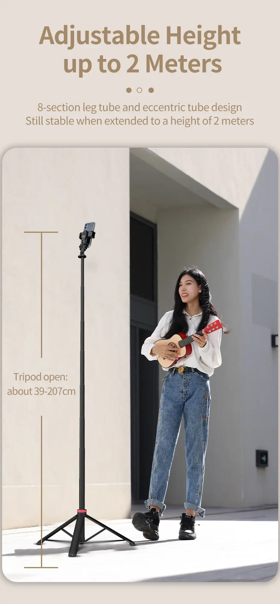 Tripé Dinâmico MT-79 (2.07m)