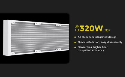 Watercooler Pro Flow 360 LCD (360mm)
