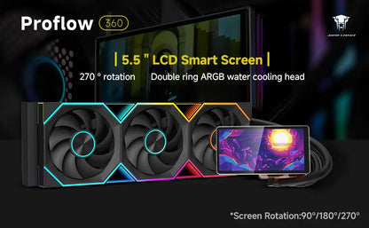 Watercooler Pro Flow 360 LCD (360mm)