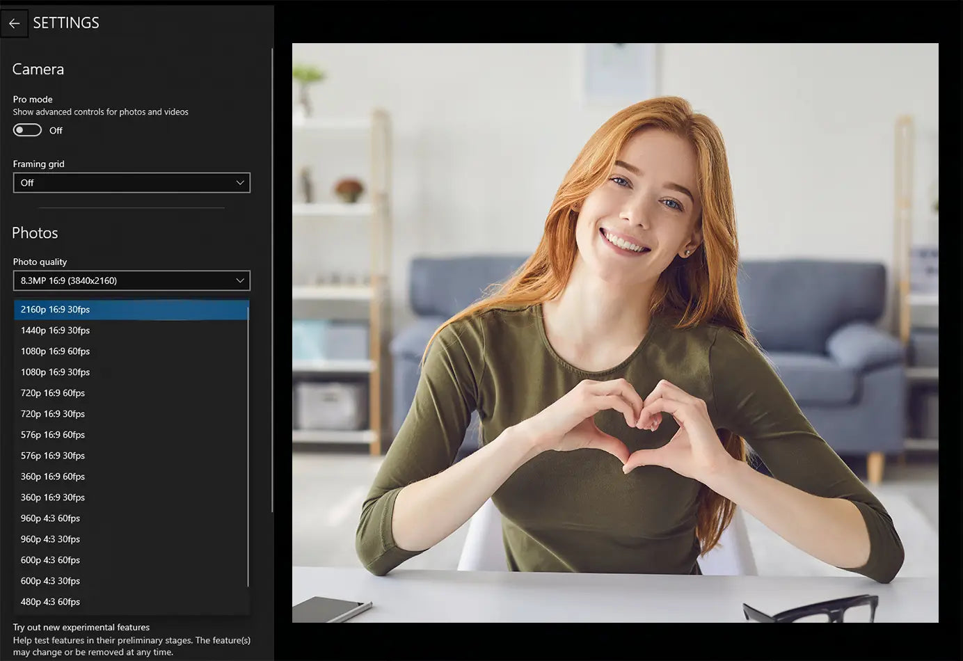 Webcam S600 UHD