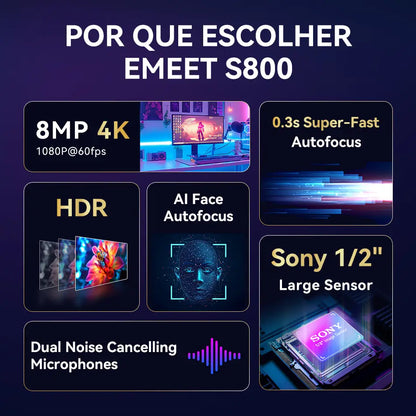 Webcam S800 UHD