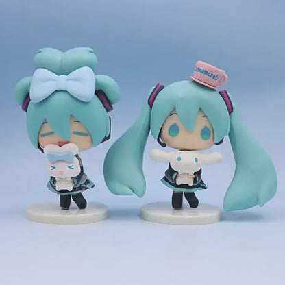 Action-Figure Hatsune Miku & Cinnamoroll (9cm)