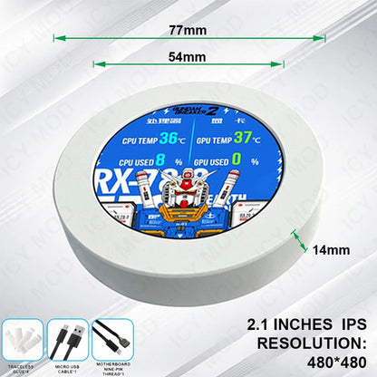 Mianqu Circular Monitor