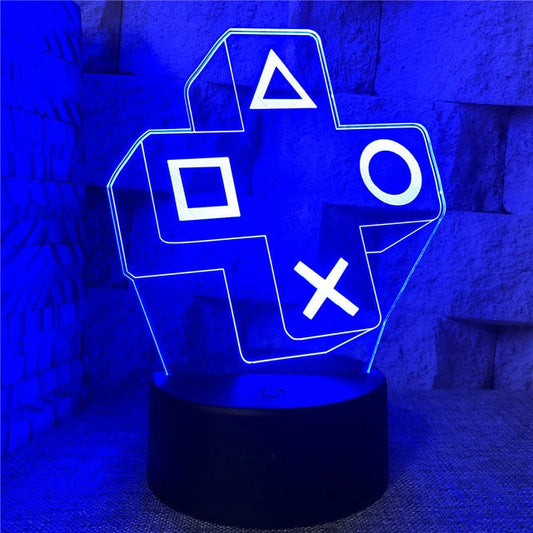 Luminária Holograma Gamer